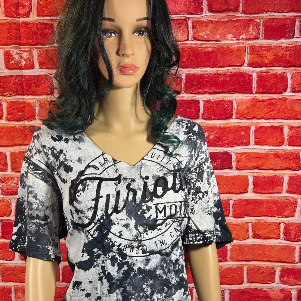 F/F by Affliction Women’s T-Shirt - Picture 6 of 9